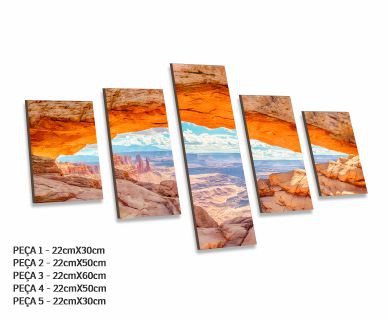 01UND - QUADROS DECORATIVOS MDF 3MM MOSAICO 110X60CM