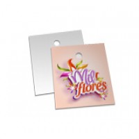 2000UND - TAG´S COUCHÊ 250g VERNIZ UV TOTAL FRENTE 4X5CM - IMPRESSÃO FRENTE - TAGS ESPECIAIS