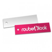 2000UND - TAG´S COUCHÊ 250g VERNIZ UV TOTAL FRENTE 9X2CM - IMPRESSÃO FRENTE - TAGS ESPECIAIS