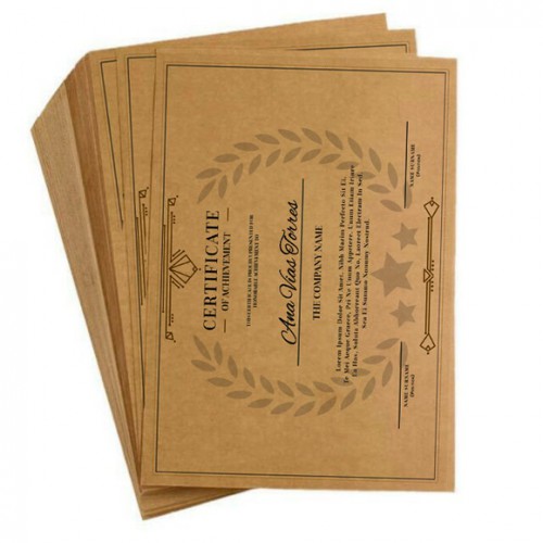 IMPRESSÃO PAPEL KRAFT 180G A4