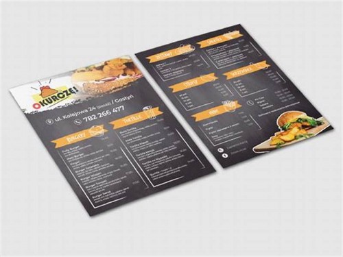 CARDÁPIOS PERSONALIZADOS PVC 02MM 20x29CM - ADESIVADO FRENTE E VERSO - LAMANAÇÃO BRILHO