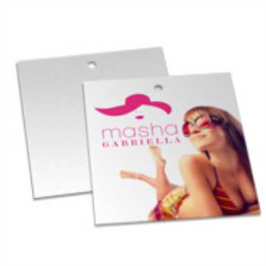 1000UND - TAG´S COUCHÊ 300G COM VERNIZ TOTAL FRENTE 9X10CM - IMPRESSÃO FRENTE - TAGS ESPECIAIS