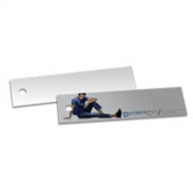 1000UND - TAG´S COUCHÊ 300G COM VERNIZ TOTAL FRENTE 9X2CM - IMPRESSÃO FRENTE - TAGS ESPECIAS 