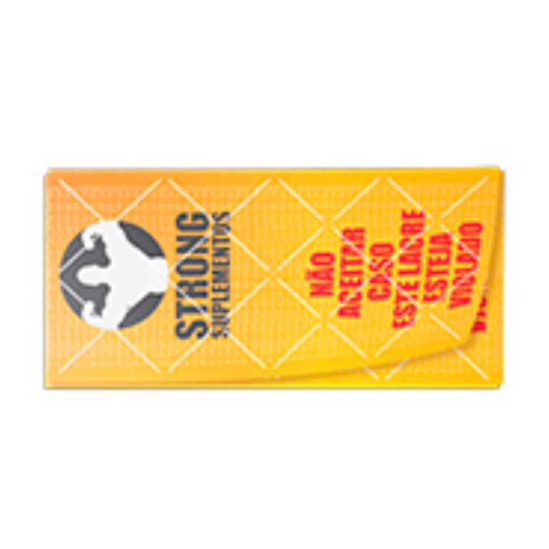 1000UND - ADESIVO LACRE DE SEGURANÇA DELIVERY PAPEL 120G 8,5X4CM