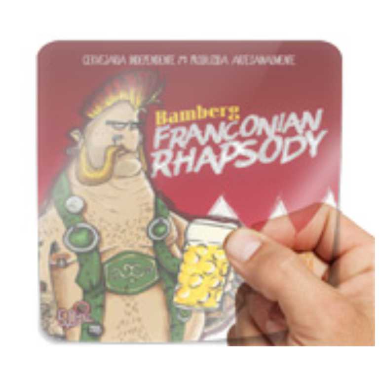 100UND - RÓTULO VINIL TRANSPARENTE 13,5x13,5CM