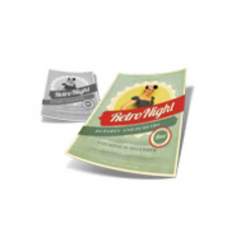 5000UND - PANFLETOS E FOLDERS COUCHÊ BRILHO 115g - IMPRESSÃO FRENTE E VERSO P/B -15X10,5CM 