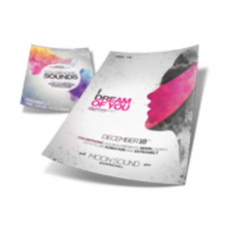 100UND - PANFLETOS E FOLDERS COUCHÊ BRILHO 150g VERNIZ UV TOTAL FRENTE E VERSO - 15X21CM - IMPRESSÃO FRENTE E VERSO COLORIDO