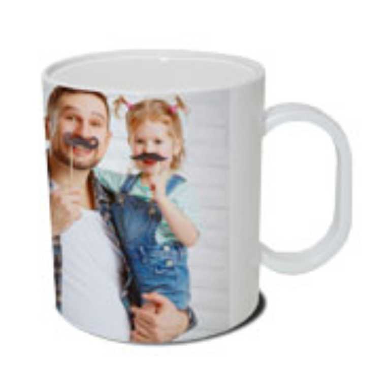 01UND - CANECA POLIMERO 300g BRANCA 