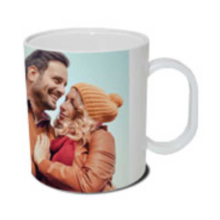 05UND - CANECA POLIMERO 300g BRANCA 