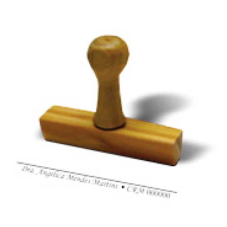 CARIMBOS MADEIRA 60X7MM 