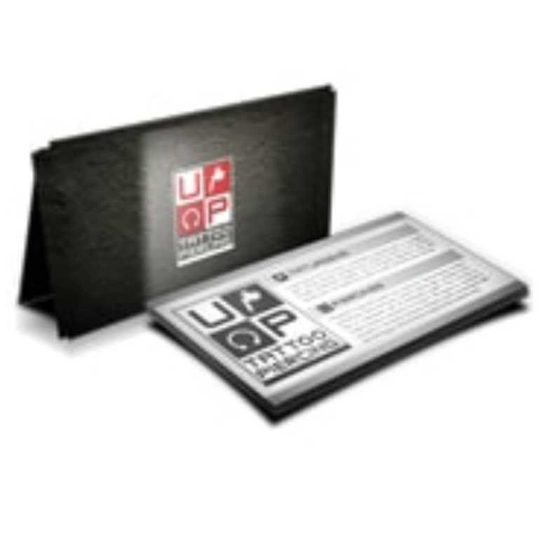1000UND - CARTÕES DE VISITA COUCHÊ 250g VERNIZ UV TOTAL FRENTE - IMPRESSÃO FRENTE E VERSO P/B