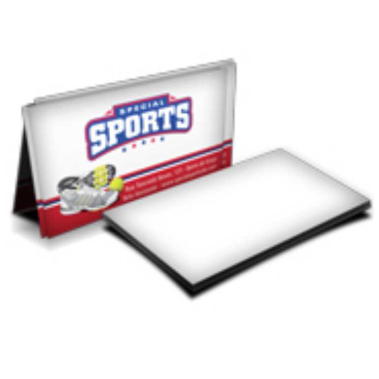 3.000UND - CARTÕES DE VISITA COUCHÊ 250g VERNIZ UV TOTAL FRENTE - IMPRESSÃO FRENTE