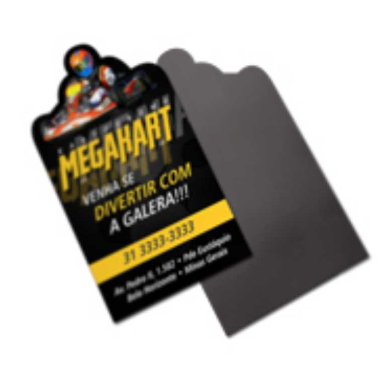 1000UND - IMÃ DE GELADEIRA COUCHÊ BRILHO 250g VERNIZ UV TOTAL FR 5X9CM